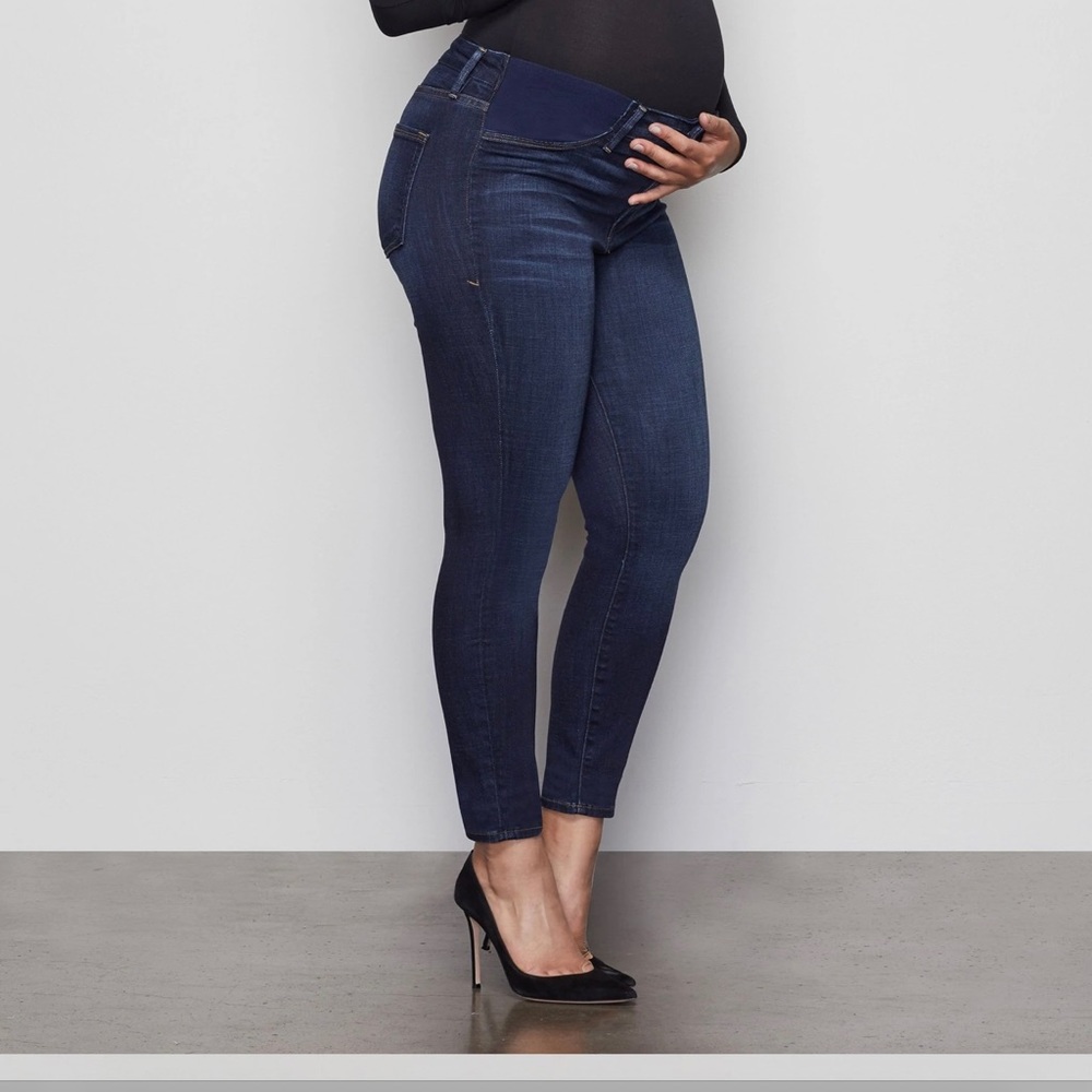 NWT Good American Good Mama Maternity Jeans